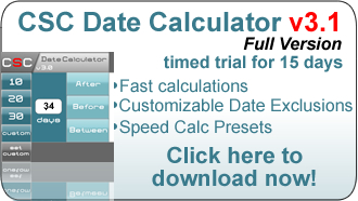 calculator date